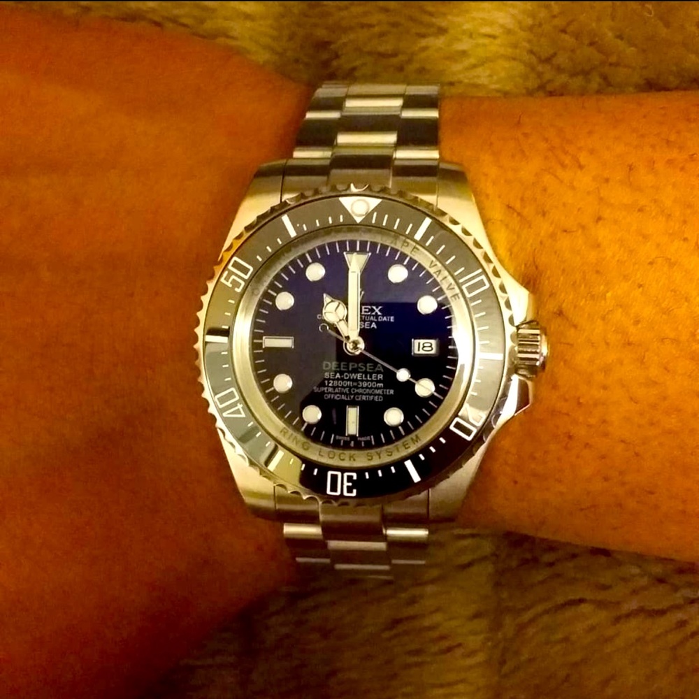 Mens Rolex James Cameron Edition Watch